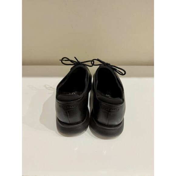 Cole Haan 2.ZeroGrand Laser Wing Oxford Sneakers Black Leather Men's 11.5 W - Picture 5 of 7